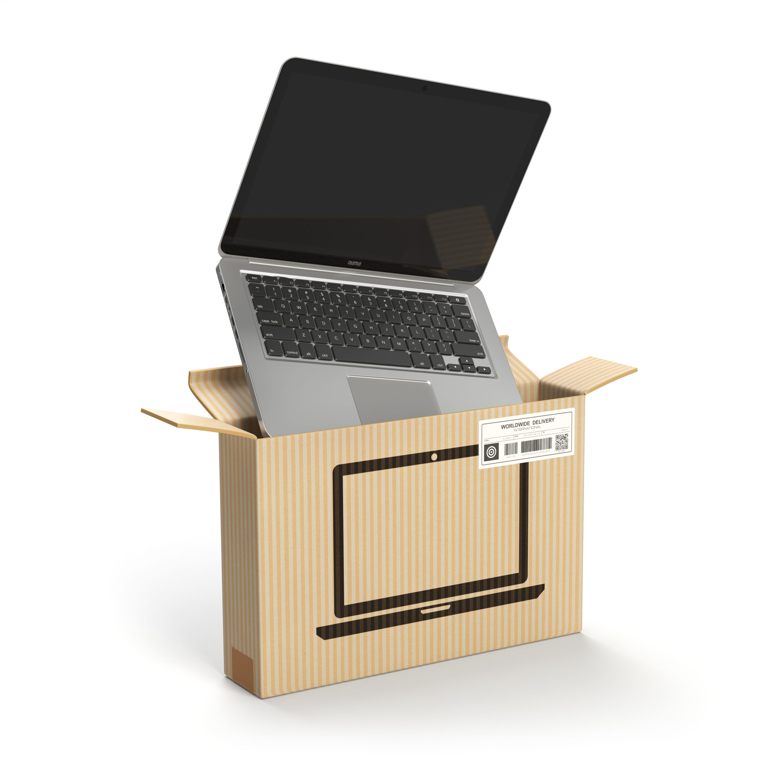 laptop in carton cardboard box e commerce intern 2026 01 08 07 01 14 utc