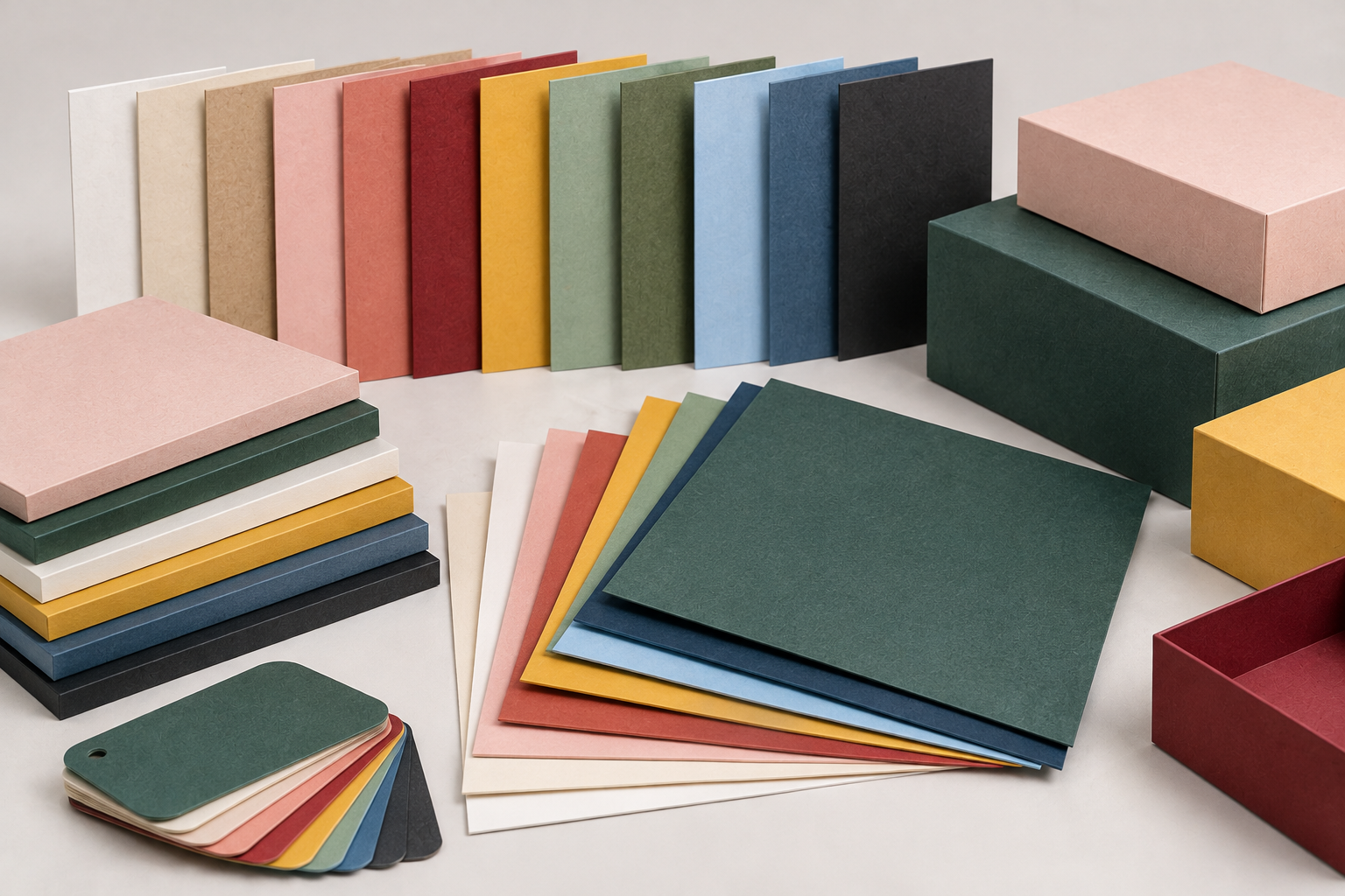 Coloured board options