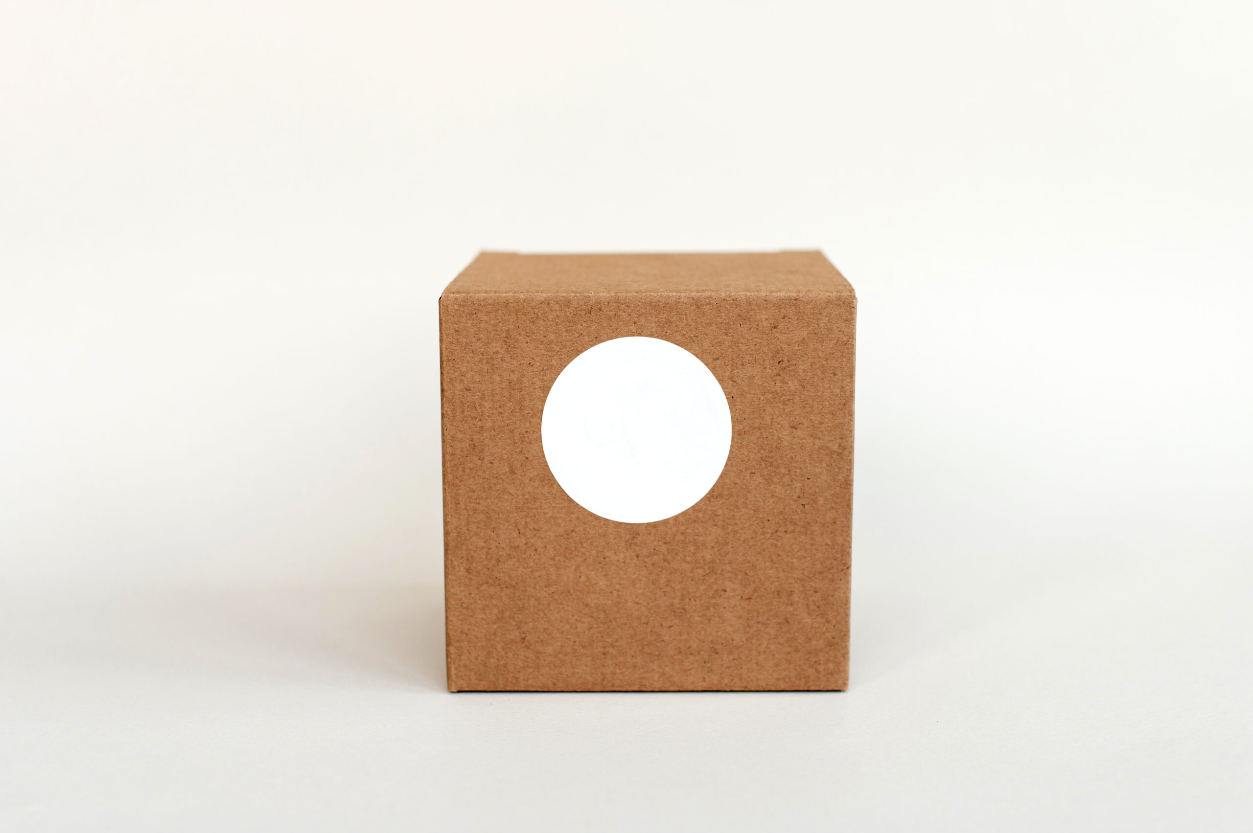 brown box with white circle on white background 2026 03 16 00 34 51 utc