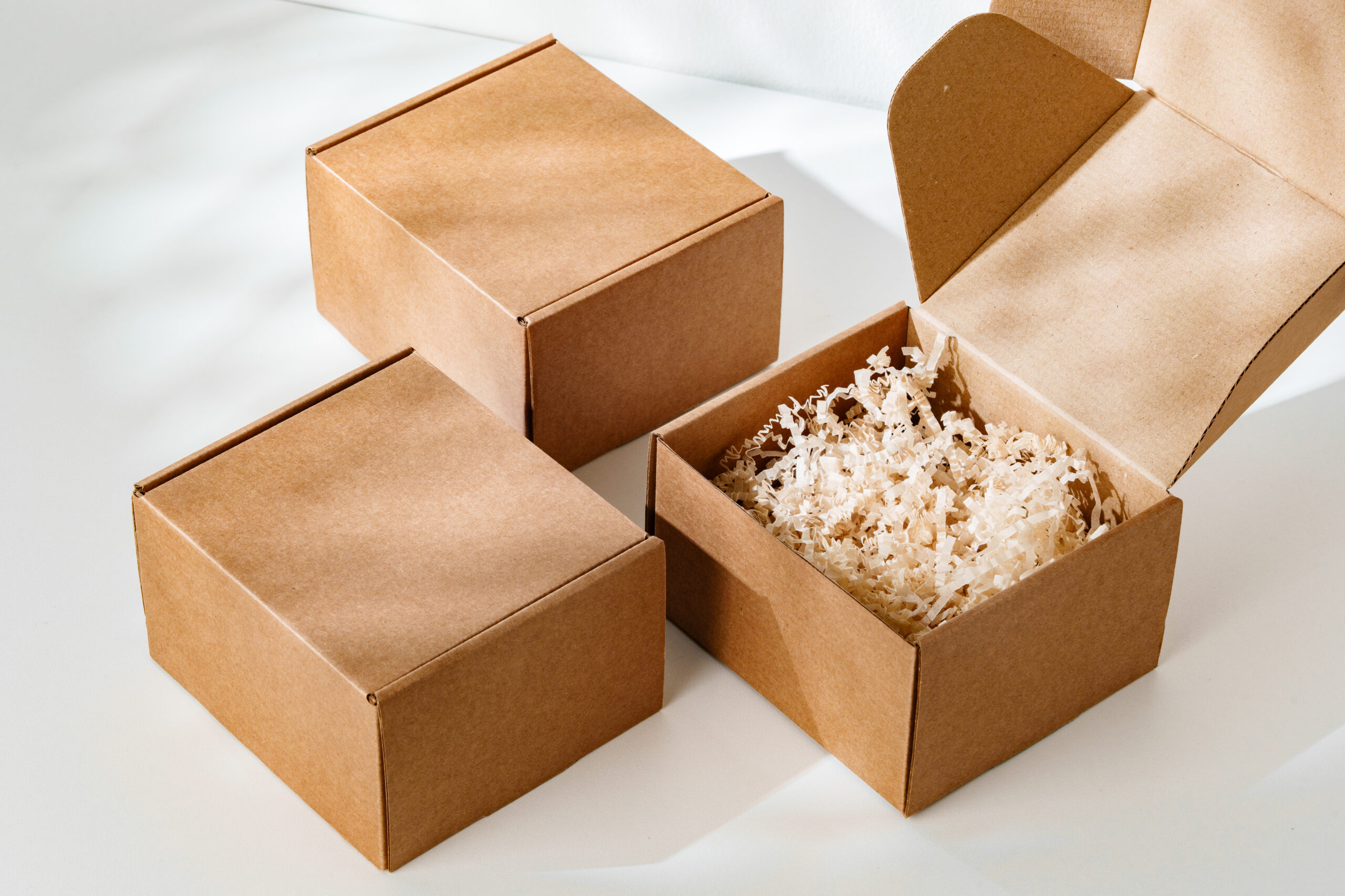 brown boxes with shredded paper on white surface 2026 03 20 00 10 53 utc