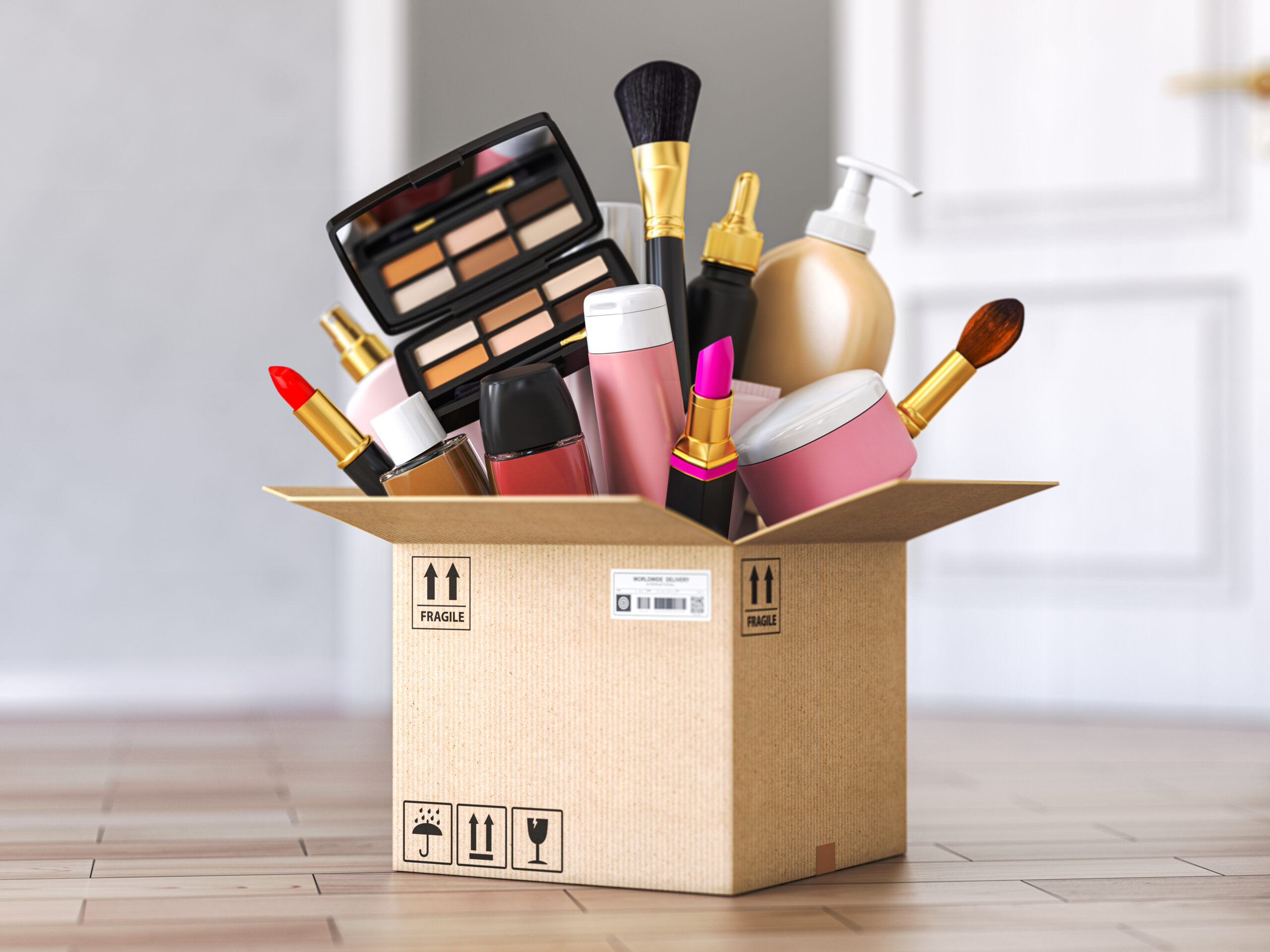 cardboard box with cosmetics product in front od o 2026 03 23 23 27 17 utc