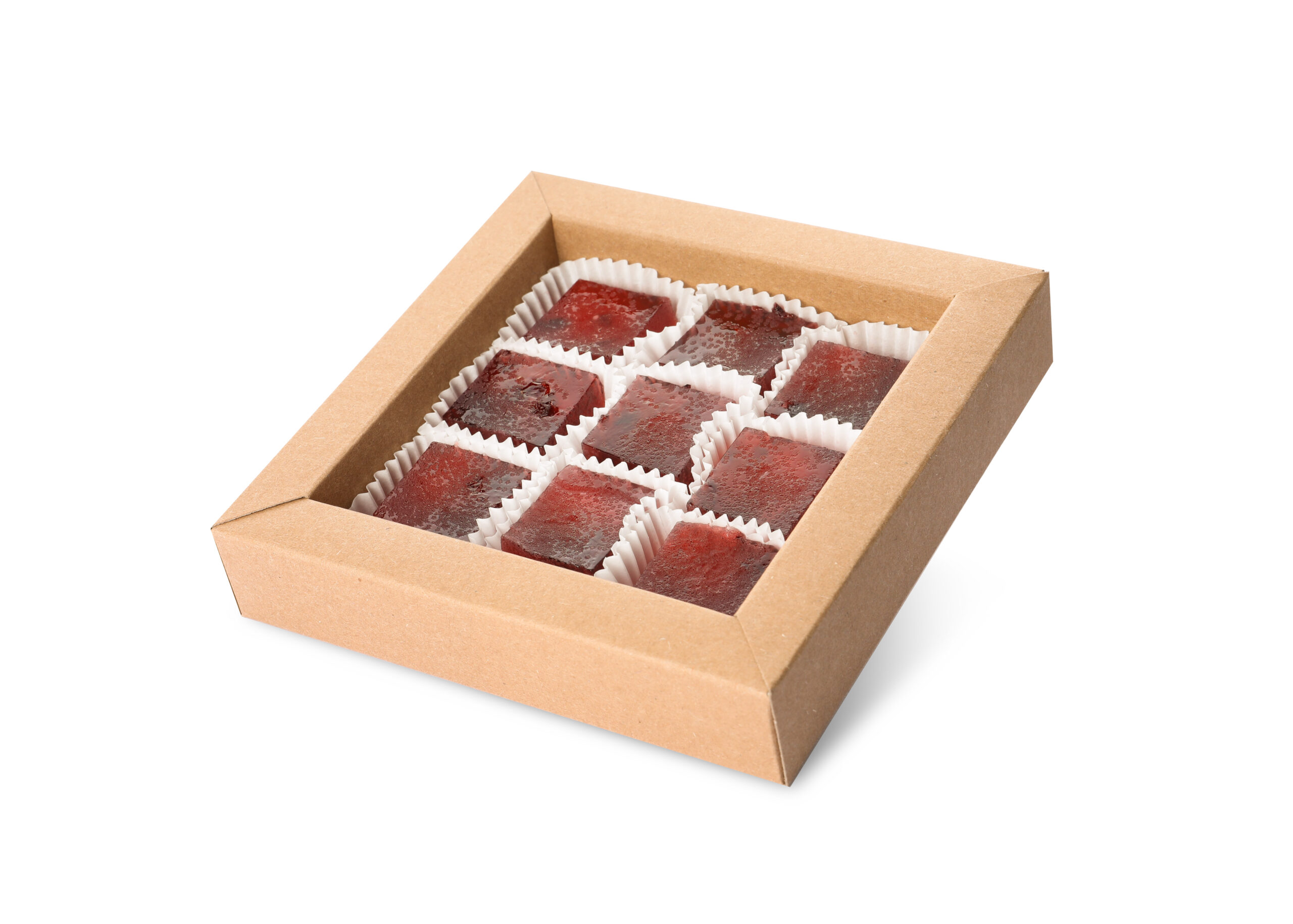 box of delicious sweets isolated on white 2026 01 22 15 33 58 utc