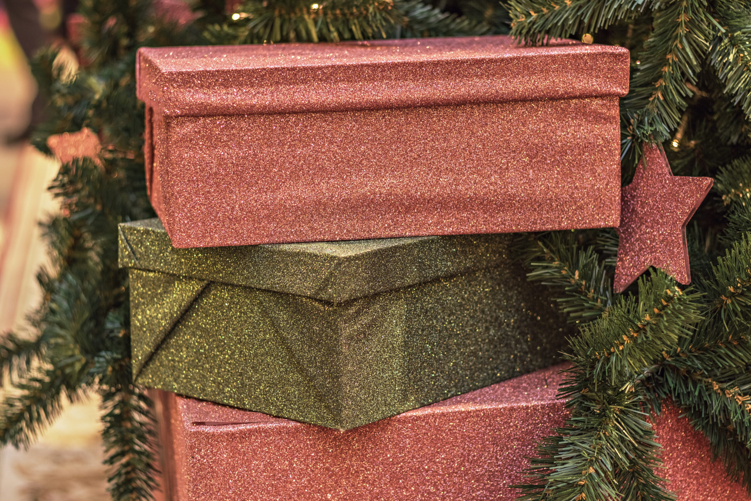 gift boxes with presents under the christmas tree 2026 03 20 02 06 55 utc