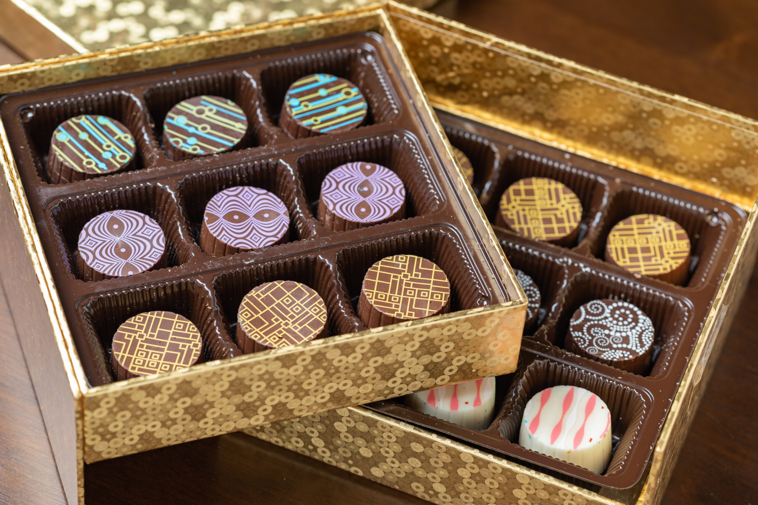 decorative box of artisan fine chocolate candy 2026 01 05 00 26 18 utc