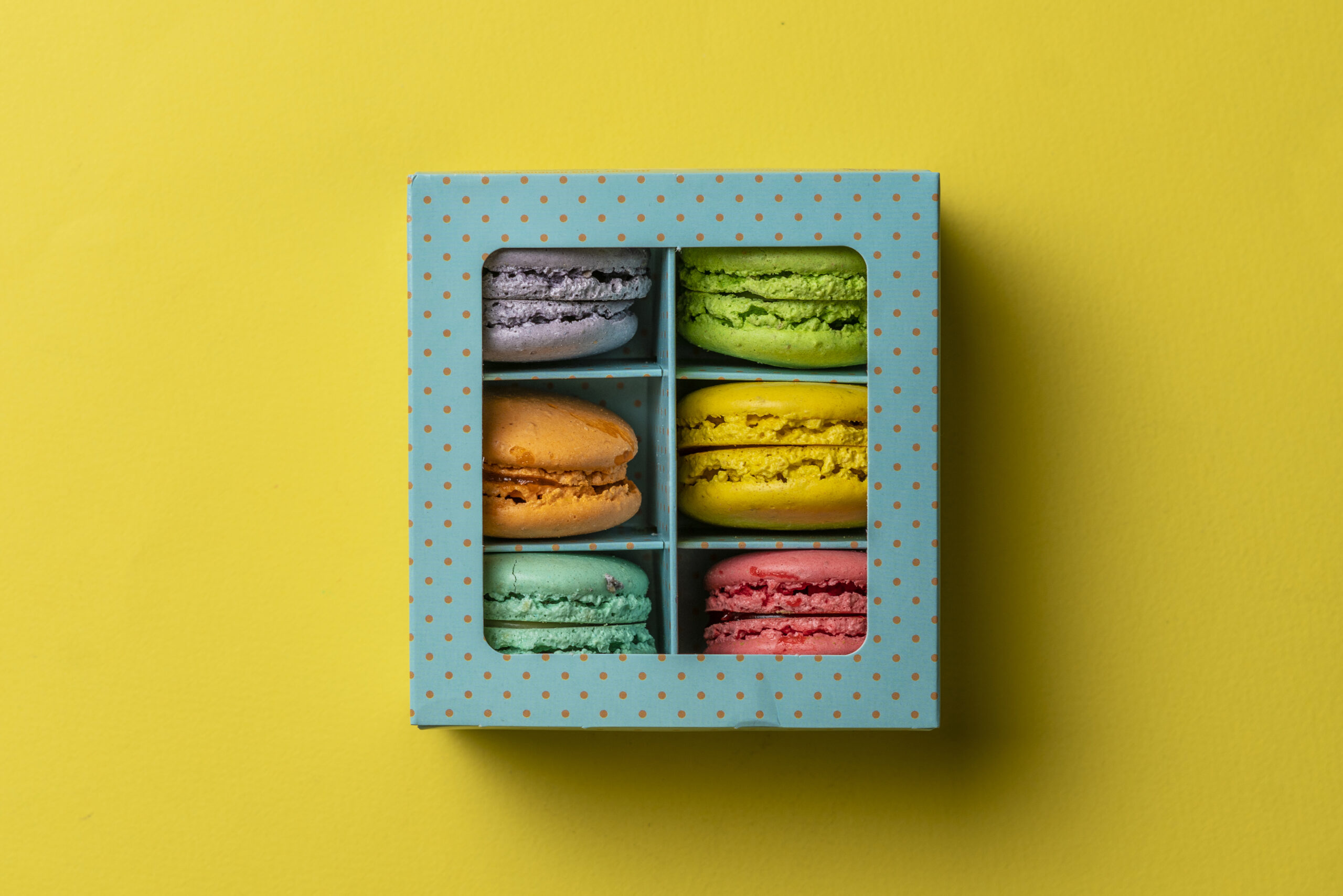 a top view of the french sweet desert macaroons 2026 01 07 01 21 17 utc