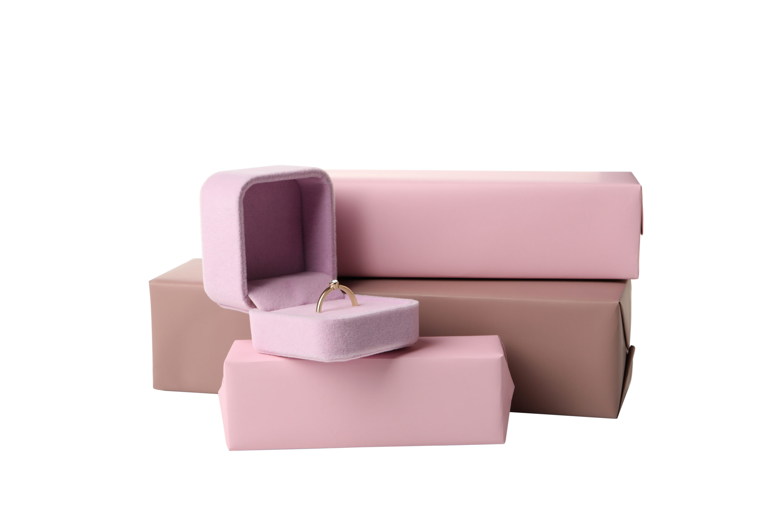 ring in velvet box with wrapped gifts 2026 03 24 21 36 09 utc