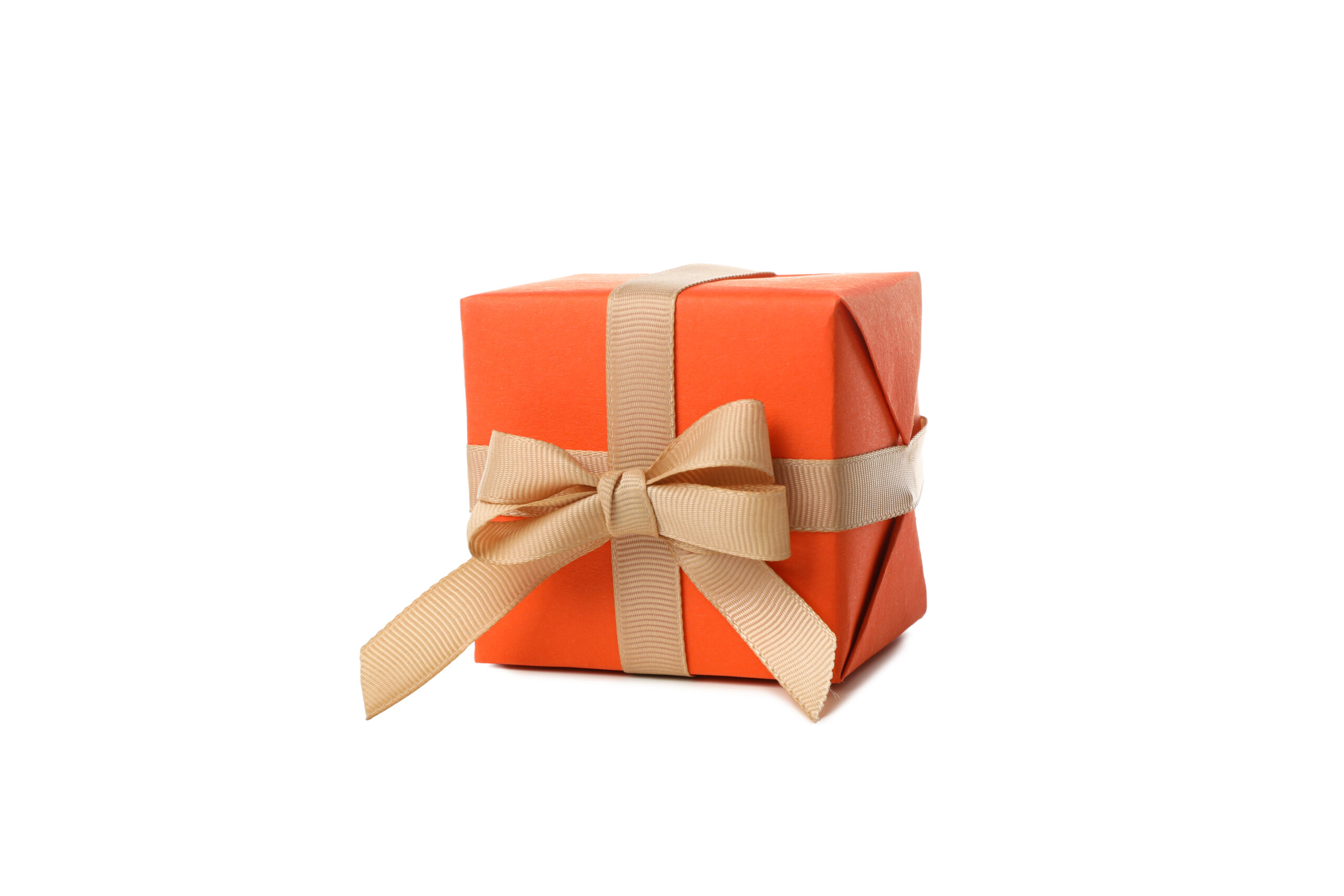 png a gift in an orange wrapper isolated on white 2026 01 09 08 23 36 utc
