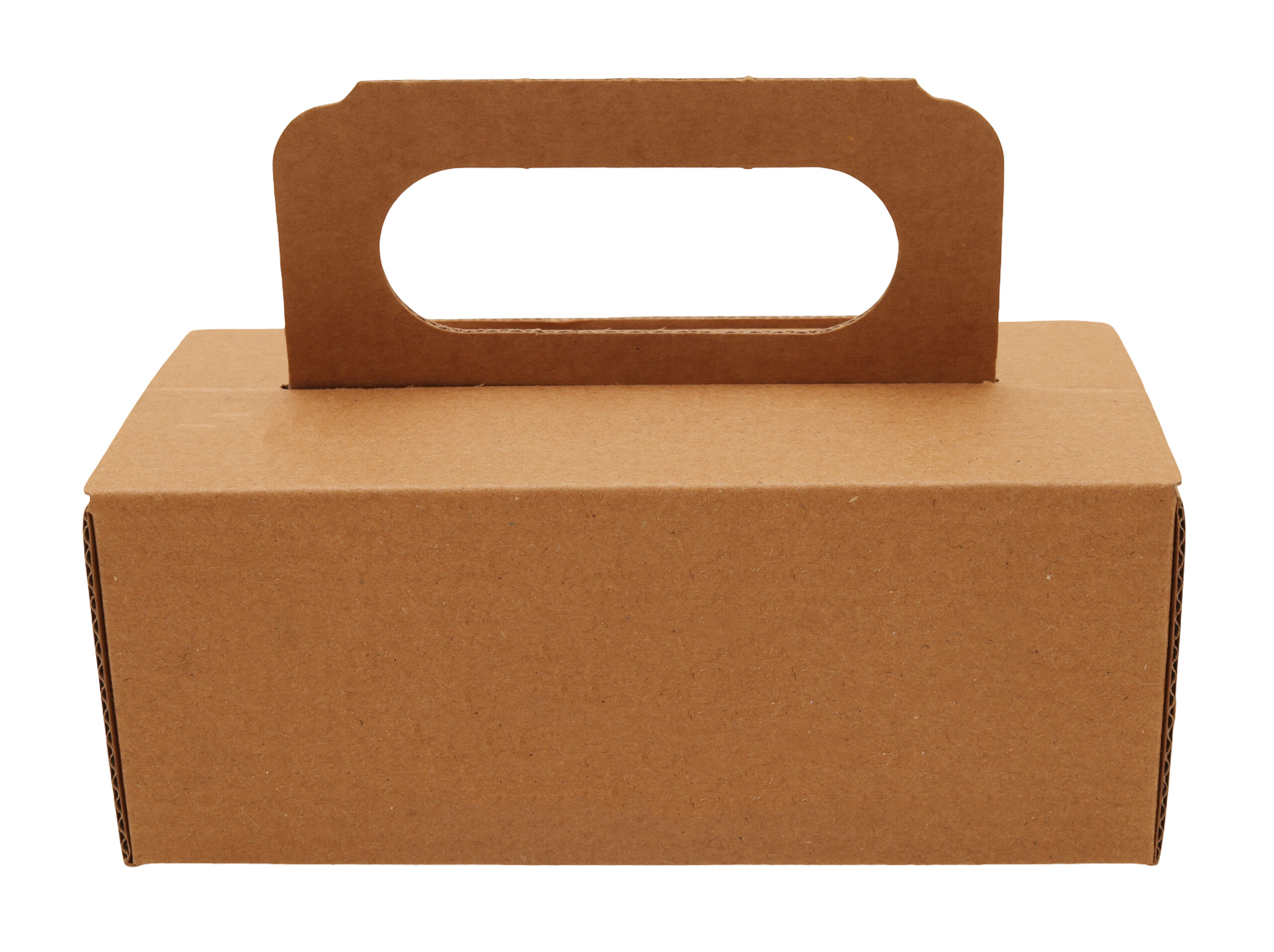 brown cardboard box with handle on white backgroun 2026 01 11 11 07 35 utc