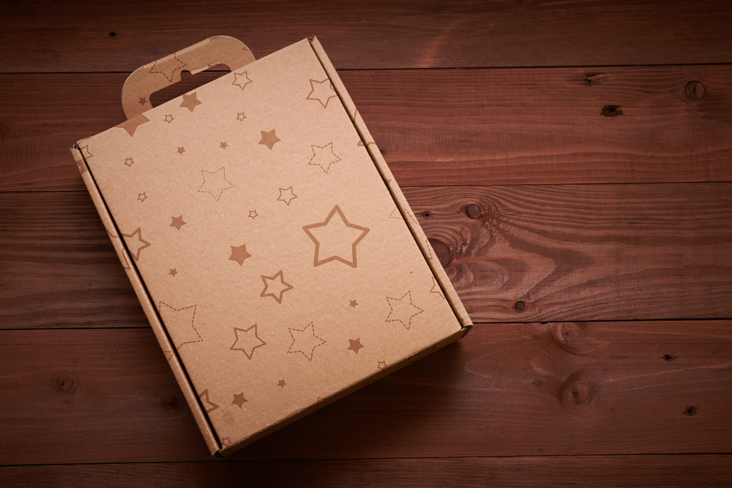 gift wrapping wooden background 2026 01 11 09 28 35 utc