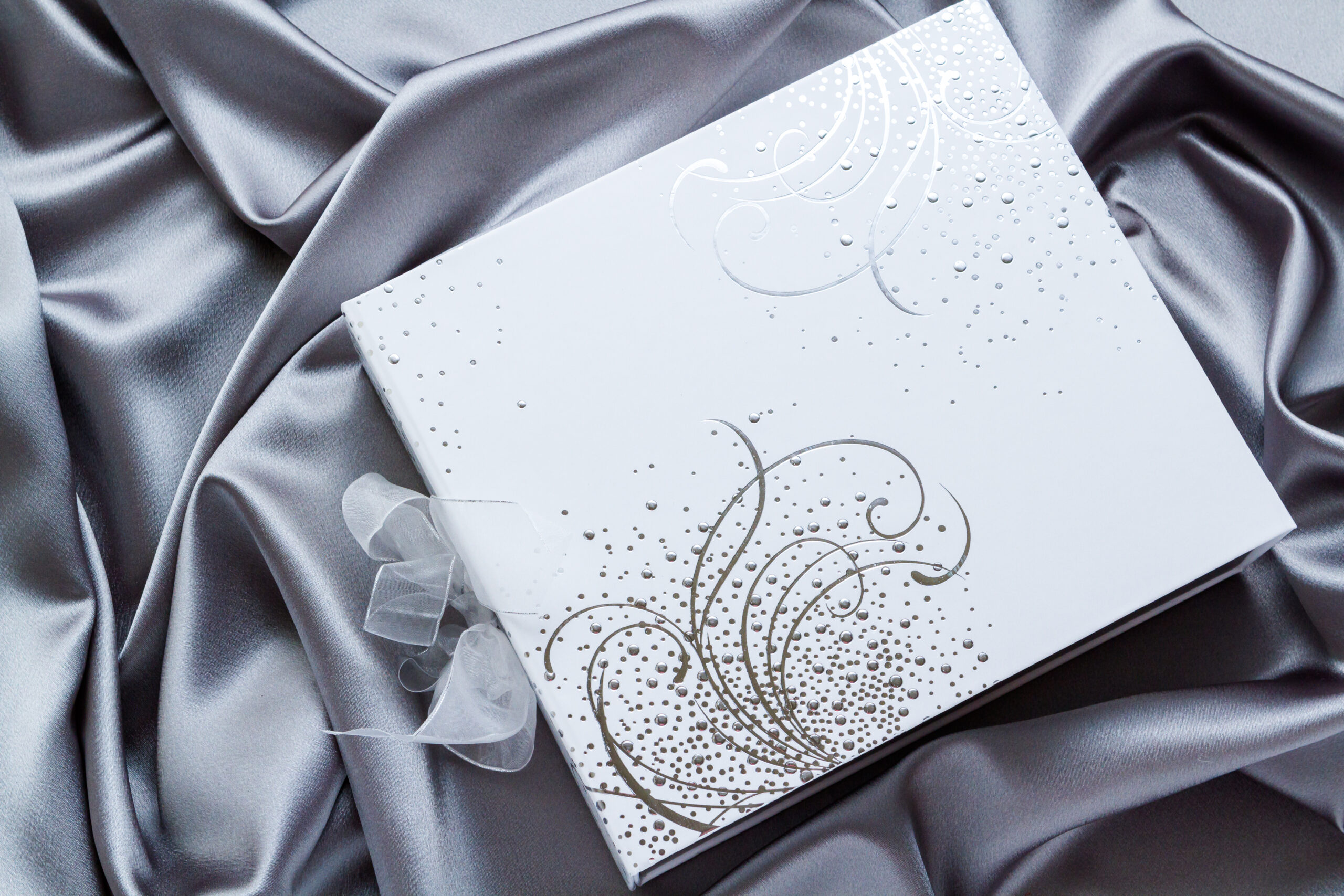 elegant album on silver silk fabric 2026 01 08 02 29 44 utc