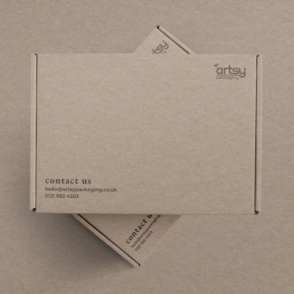 Artsy Packaging mailer box