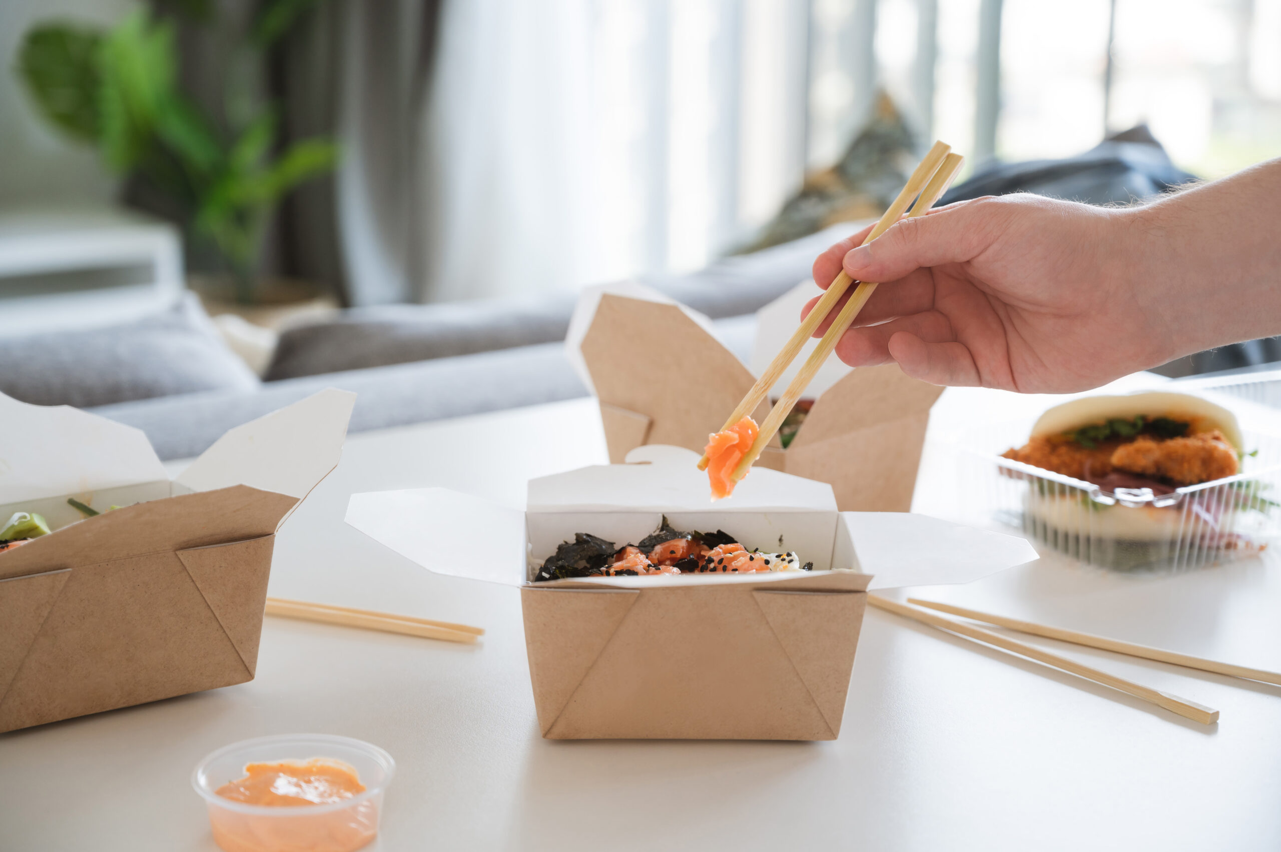 poke bowl with slamon healthy food concept asian f 2026 01 07 06 34 52 utc