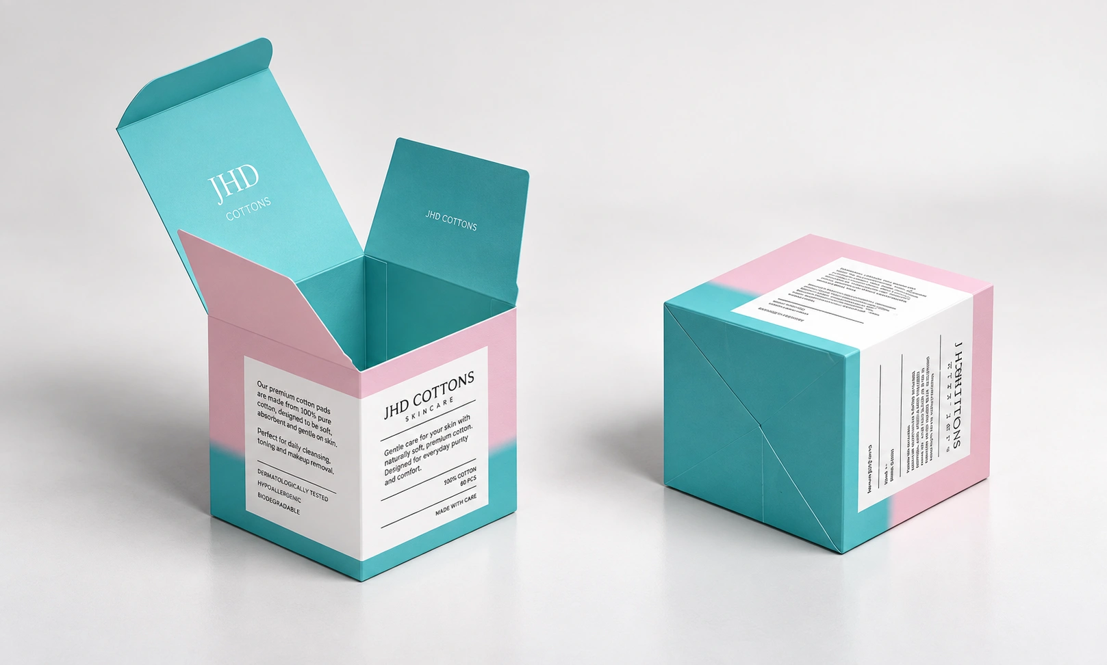 Tuck top auto-bottom pre-glued base packaging boxes for fast assembly