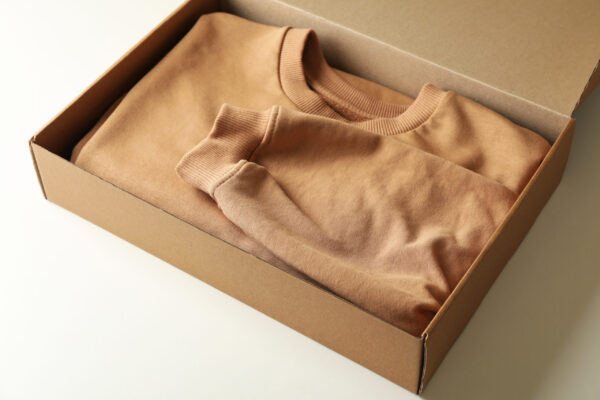 box with sweatshirt on white background space for 2026 01 09 07 33 30 utc