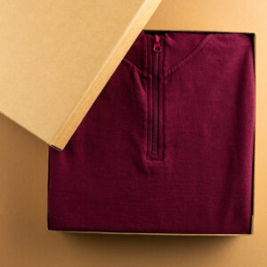close up of red sweatshirt in packaging and copy s 2026 01 09 08 31 54 utc