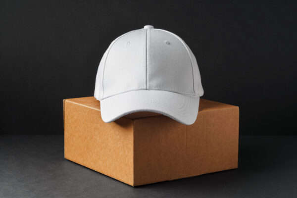 white baseball cap beside cardboard box 2026 01 08 05 45 28 utc