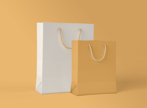 3d illustration mockup of paper shopping bag 2026 01 05 05 39 32 utc