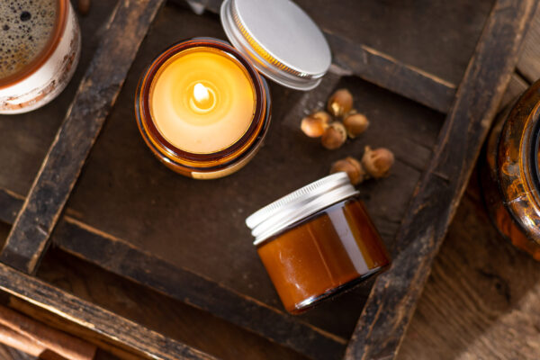 a set of different aroma candles in glass jars on 2026 01 06 10 34 57 utc
