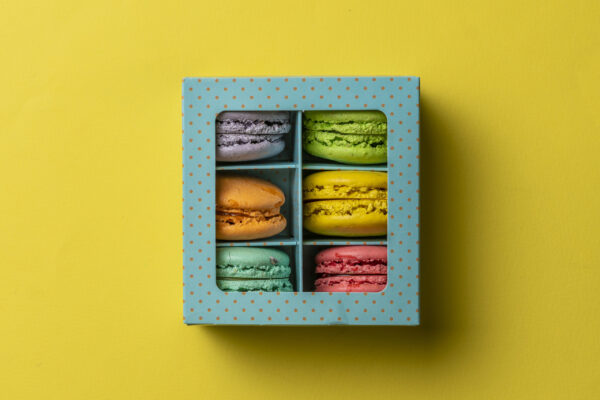 a top view of the french sweet desert macaroons 2026 01 07 01 21 17 utc