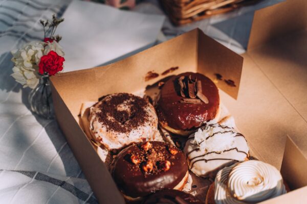 box of donuts in picnic set up 2026 01 05 05 19 32 utc