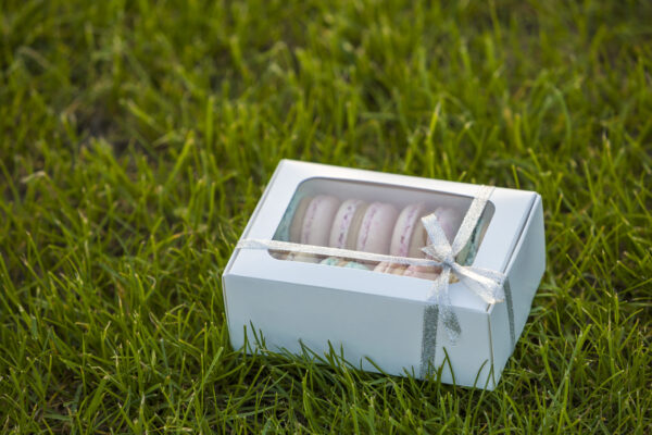 cardboard white gift box with colorful handmade ma 2026 01 05 00 10 18 utc