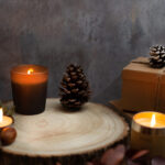 christmas wine glasses of mulled wine lit candle 2026 01 09 09 53 39 utc