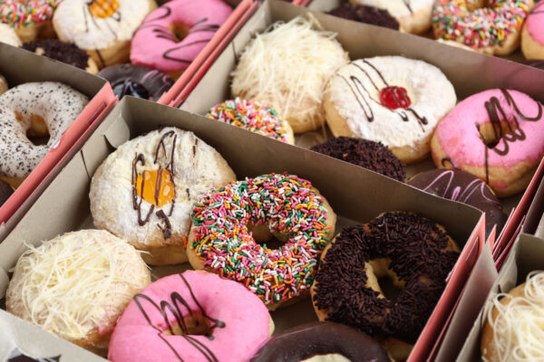 decorated donut in box packaging 2026 01 09 08 29 17 utc