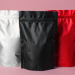 different blank foil packages on pink background 2026 01 26 20 00 45 utc