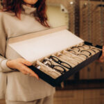 eyesight and vision concept young woman choosing 2026 01 09 01 11 21 utc