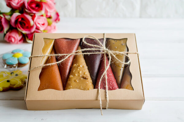 fruit pastille cones in a gift box 2026 01 08 08 07 40 utc