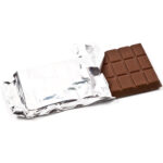 milk chocolate bar in foil isolated on white 2026 01 09 10 54 36 utc
