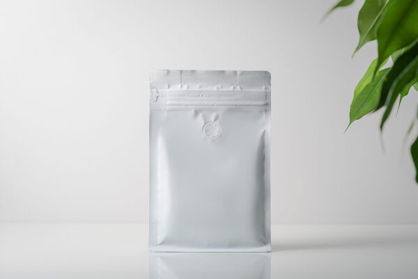 mock up of a coffee bag on a gray background with 2026 01 07 02 27 00 utc