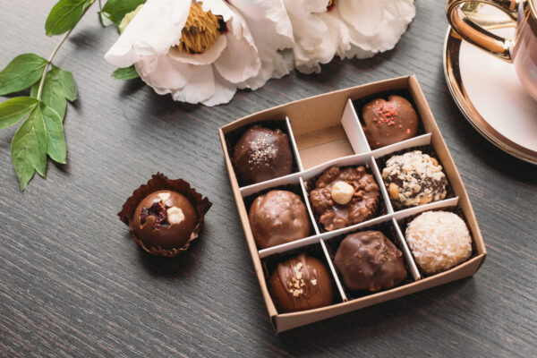 set of handmade chocolate candies in the box 2026 01 08 06 45 43 utc