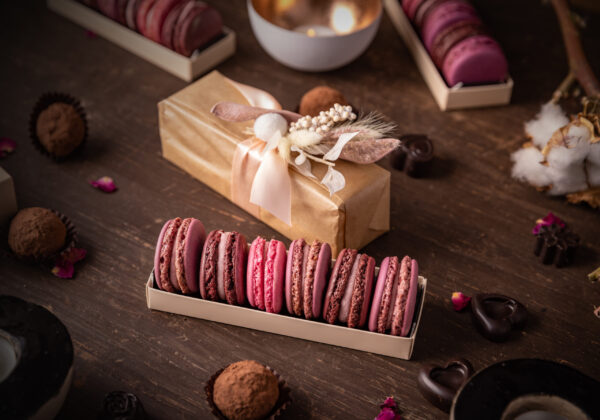 sweet gift box of pink macarons 2026 01 08 05 41 29 utc