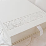 white classic photo album or photobook with decor 2026 01 08 00 02 18 utc