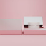 a white cream jar placed on a pink background 2026 03 17 01 33 43 utc