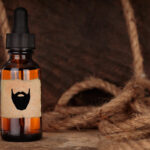 beard oil on wooden background cosmetic compositi 2026 01 07 07 14 03 utc