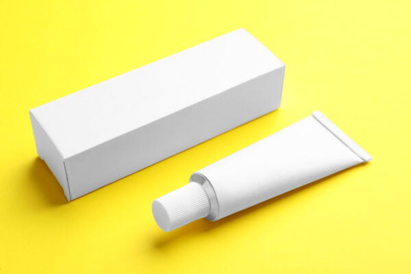 blank white tube of ointment with cardboard box on 2026 01 09 16 55 41 utc