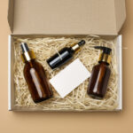 brown glass bottles for cosmetics and a white pape 2026 01 09 06 59 37 utc