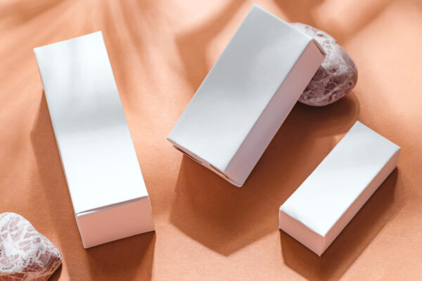 close up mockup cosmetics box on papaya background 2026 03 16 05 12 58 utc