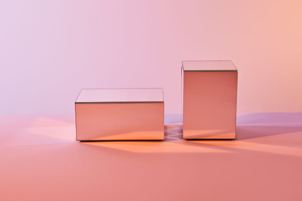 cubes with light reflection on surface on pink bac 2026 03 11 07 03 33 utc