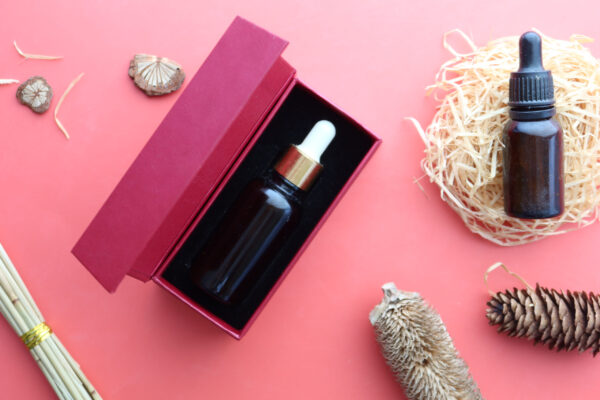 eucalyptus essential oils in a glass bottle with g 2026 01 07 00 06 02 utc
