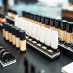 face cosmetic collection in make up shop closeup 2026 01 06 09 01 47 utc