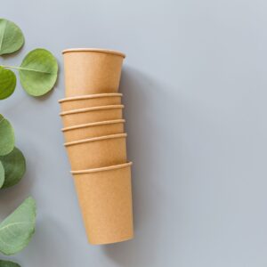 flat lay of eco friendly reusable products on gray 2026 03 11 02 12 50 utc