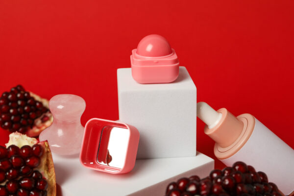 self care and skincare products concept pomegran 2026 03 24 23 09 03 utc