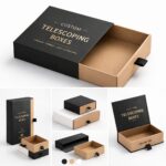Customisable telescoping box collection