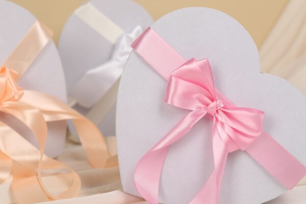 beautiful wedding gifts and silk fabric on table 2026 03 26 23 56 21 utc