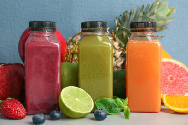 bottles with healthy detox smoothies and ingredien 2026 02 03 19 10 49 utc