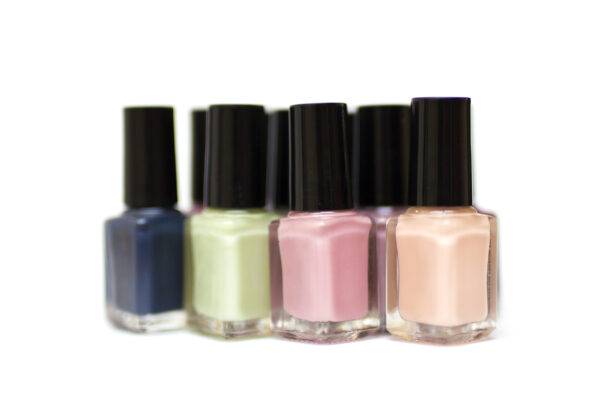 coloured nail polish bottles on a white background 2026 03 19 02 11 46 utc