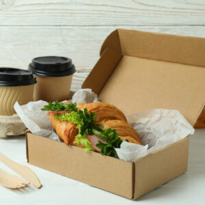 concept of tasty eating with croissant sandwich c 2026 03 25 01 33 05 utc